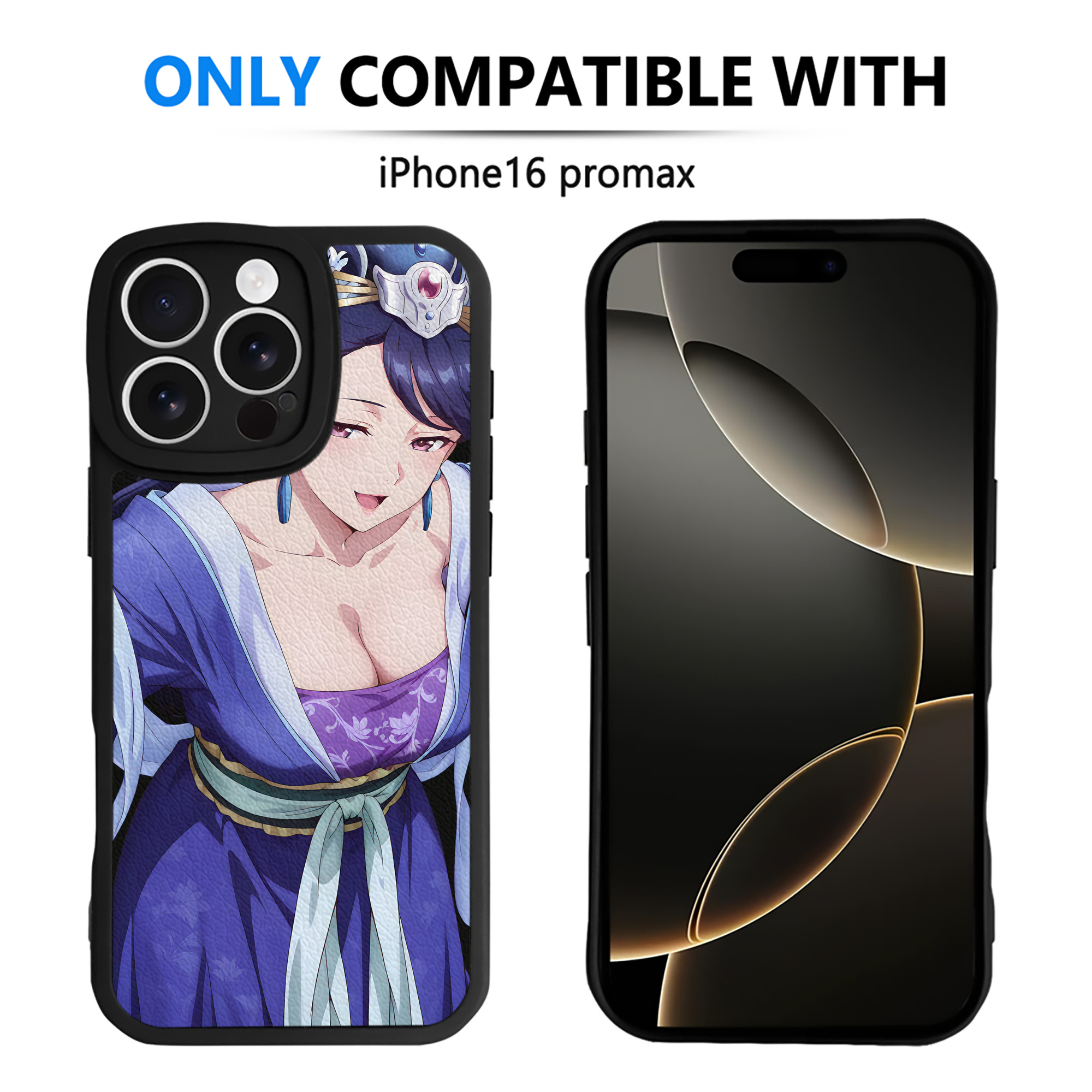 （画像用） 薬屋のひとりごと The Apothecary Diaries 【iPhone 16シリーズ対応】シリコンスマホケース（レザー調） 材質：シリコン
